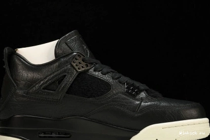 4 Retro Black Hair Pony Jordan 0727